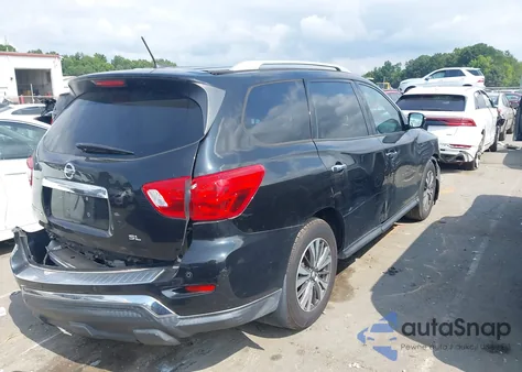 2017 Nissan Pathfinder Sl из США, поврежденный, VIN 5N1DR2MN3HC911387